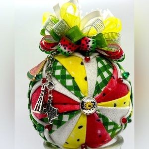 No-Sew Quilted Ornaments